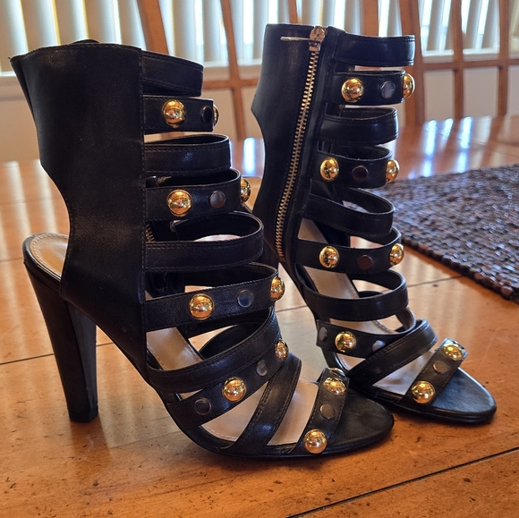 Colin Stuart gladiator high heel sandles. Size 7 - Picture 2 of 8